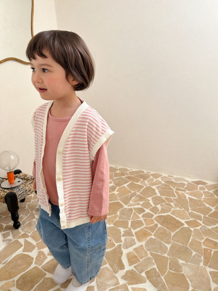 A-Market - Korean Children Fashion - #designkidswear - Terry ST Vest - 10