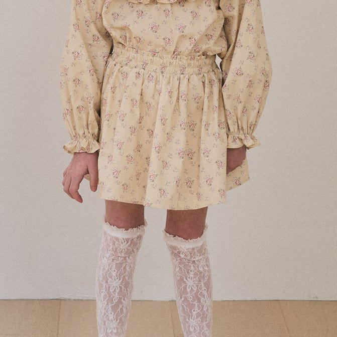 A-Market - Korean Children Fashion - #discoveringself - Rose Frill Skirt - 2