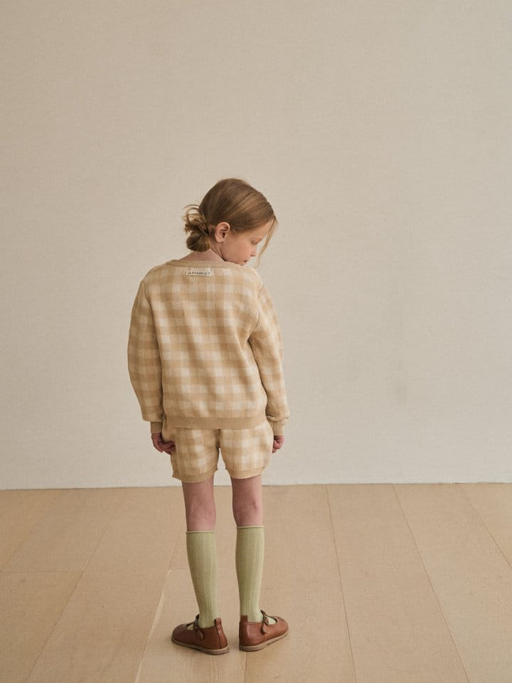 A-Market - Korean Children Fashion - #discoveringself - Check Cardigan - 6