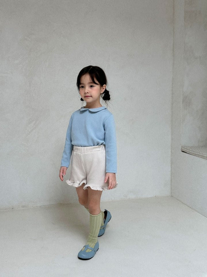 A-Market - Korean Children Fashion - #discoveringself - Sacchariva Collar Tee - 9