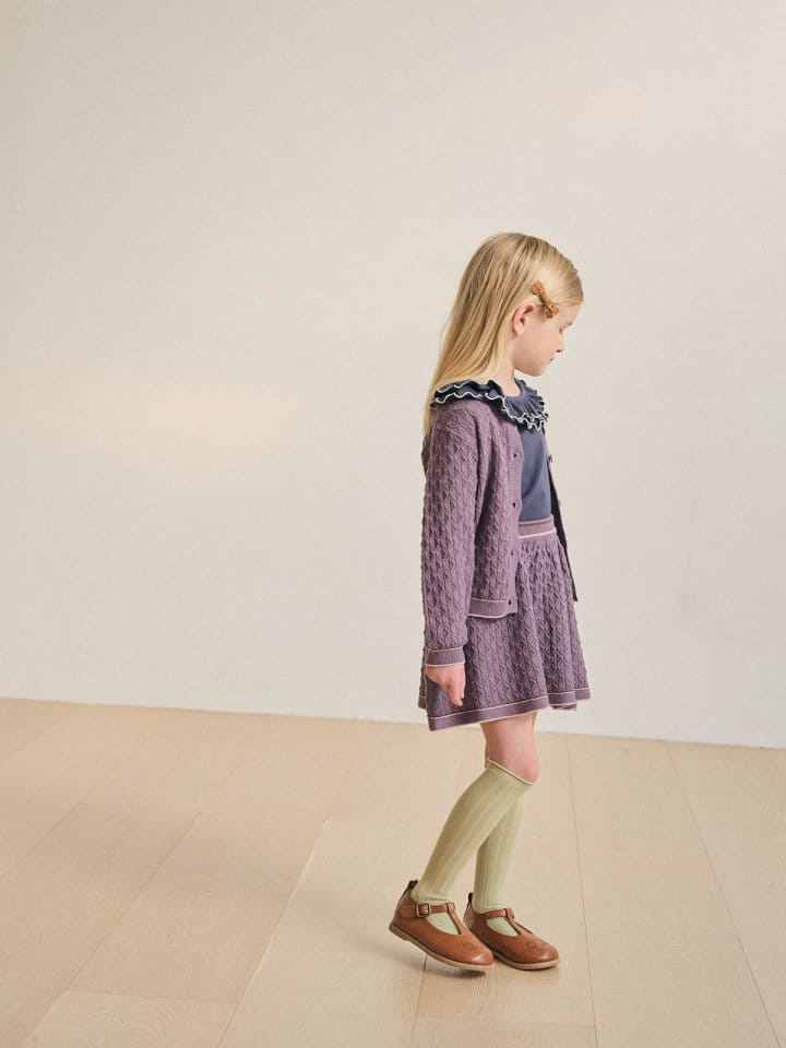 A-Market - Korean Children Fashion - #kidsshorts - Berry Cardigan - 10