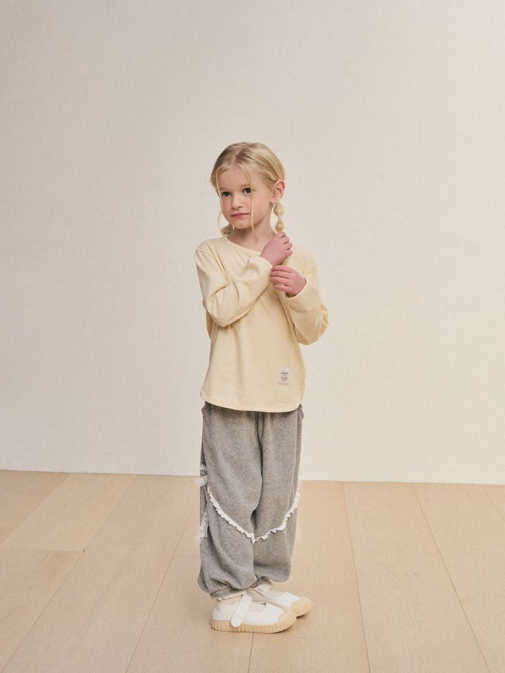 A-Market - Korean Children Fashion - #littlefashionista - Lolo Piping Tee - 6