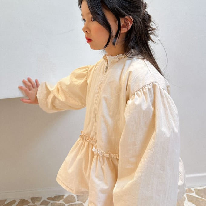 A-Market - Korean Children Fashion - #prettylittlegirls - Frill Windbreak