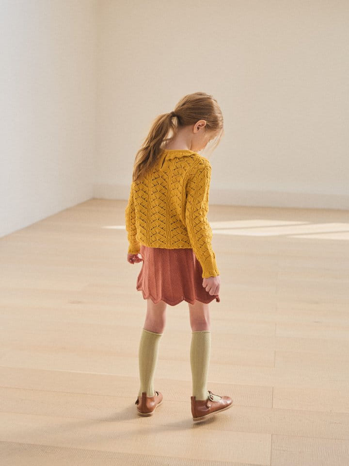 A-Market - Korean Children Fashion - #stylishchildhood - Punching Collar Knit - 11