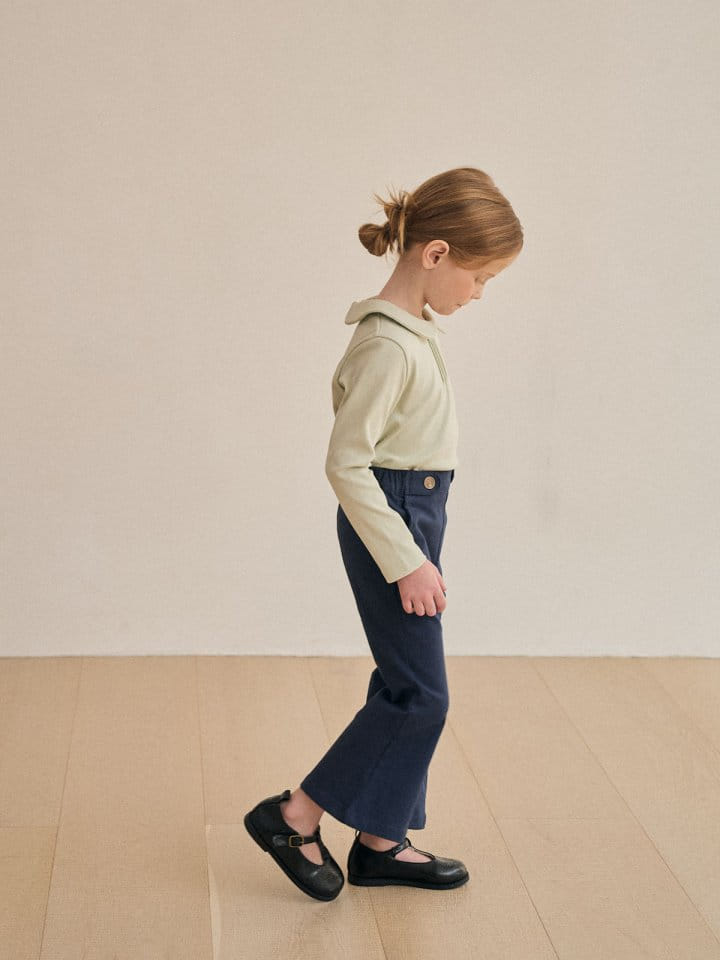 A-Market - Korean Children Fashion - #stylishchildhood - Button Span Boots Cut  - 6
