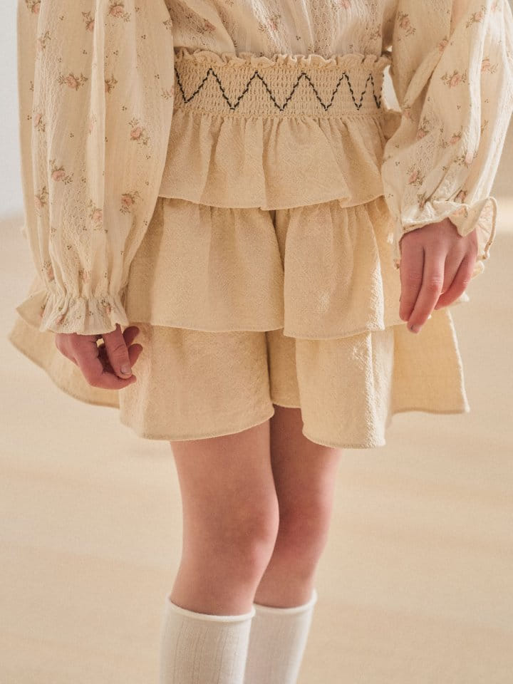 A-Market - Korean Children Fashion - #stylishchildhood - Kan Kan Skirt Pants - 2