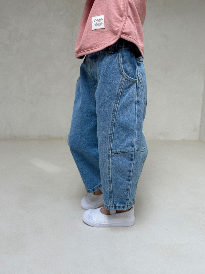 A-Market - Korean Children Fashion - #todddlerfashion - Darts Denim Pants - 7