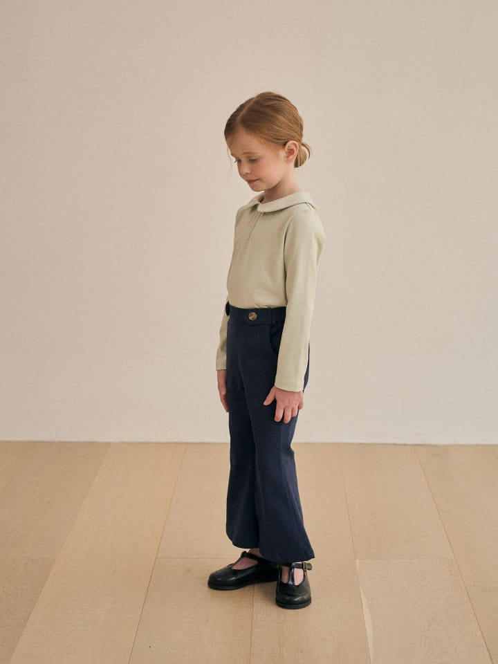 A-Market - Korean Children Fashion - #toddlerclothing - Button Span Boots Cut  - 5