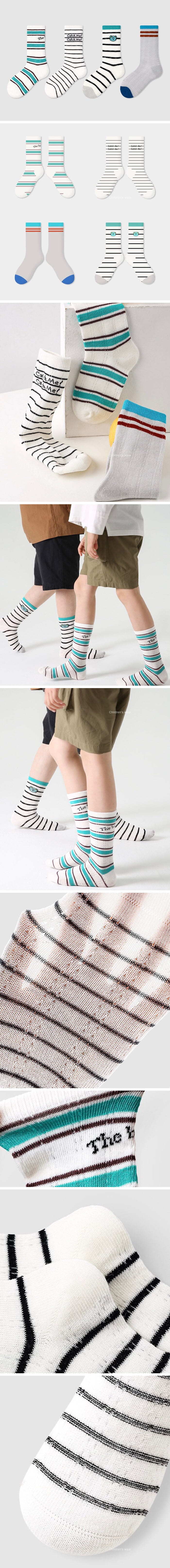 A.JAYE - Korean Children Fashion - #designkidswear - 656 Catch Me Socks - 2