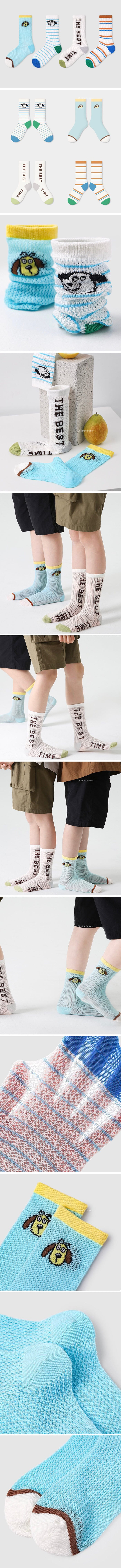 A.JAYE - Korean Children Fashion - #discoveringself - 657 Best Time Socks - 2