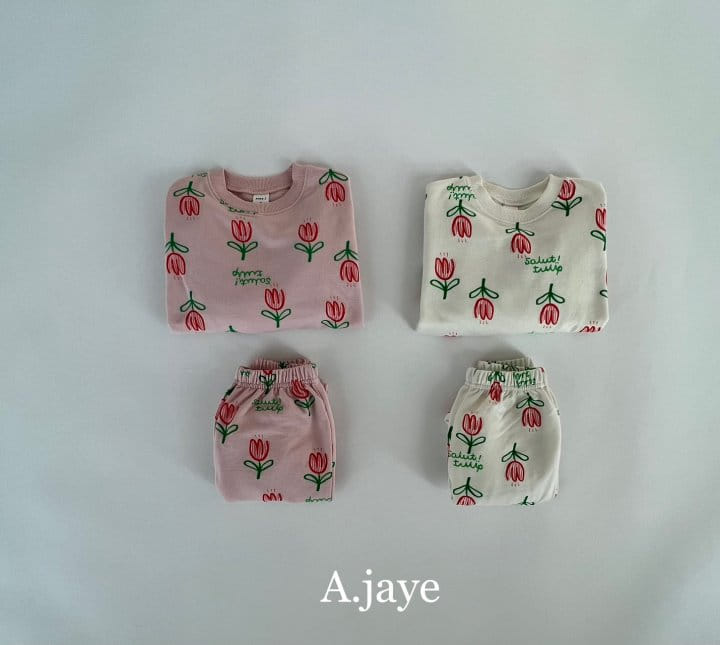 A.JAYE - Korean Children Fashion - #minifashionista - Tulip Top Bottom Set