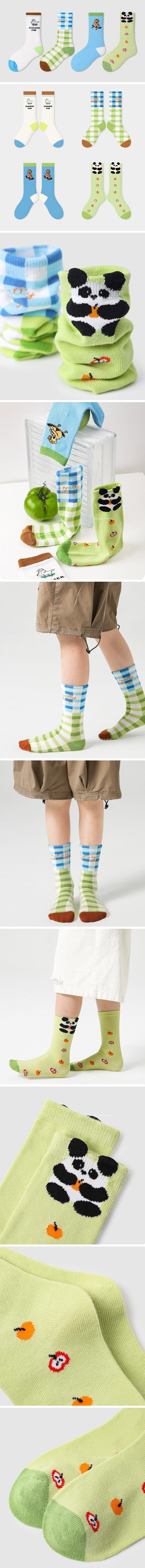 A.JAYE - Korean Children Fashion - #minifashionista - 618 Funny Socks  - 2
