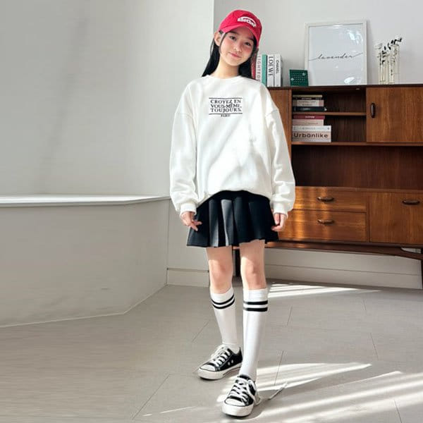 Able# - Korean Children Fashion - #prettylittlegirls - Band Wrinkle Skirt