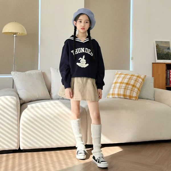 Able# - Korean Children Fashion - #todddlerfashion - C Cargo Wrinkle Skirt