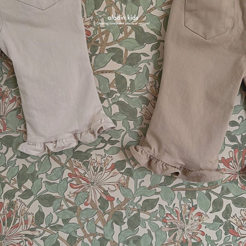 Aladin - Korean Children Fashion - #Kfashion4kids - Spring Shirring Boots Cut Pants - 9