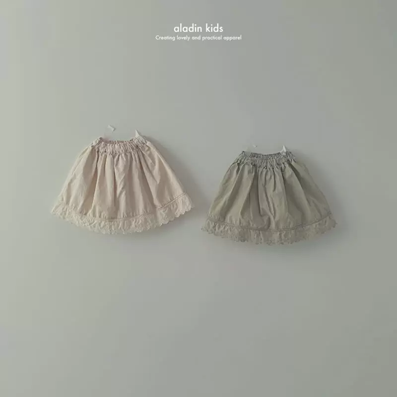 Aladin - Korean Children Fashion - #Kfashion4kids - Spring Lace Skirt - 3