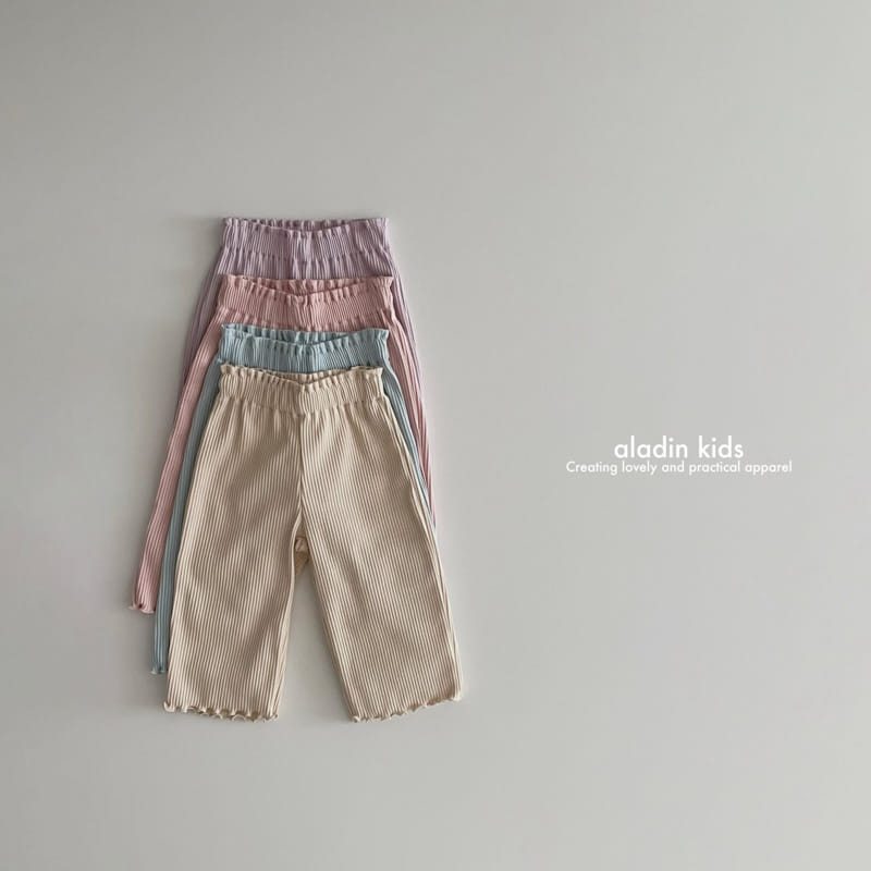 Aladin - Korean Children Fashion - #childofig - Rib Pants - 5