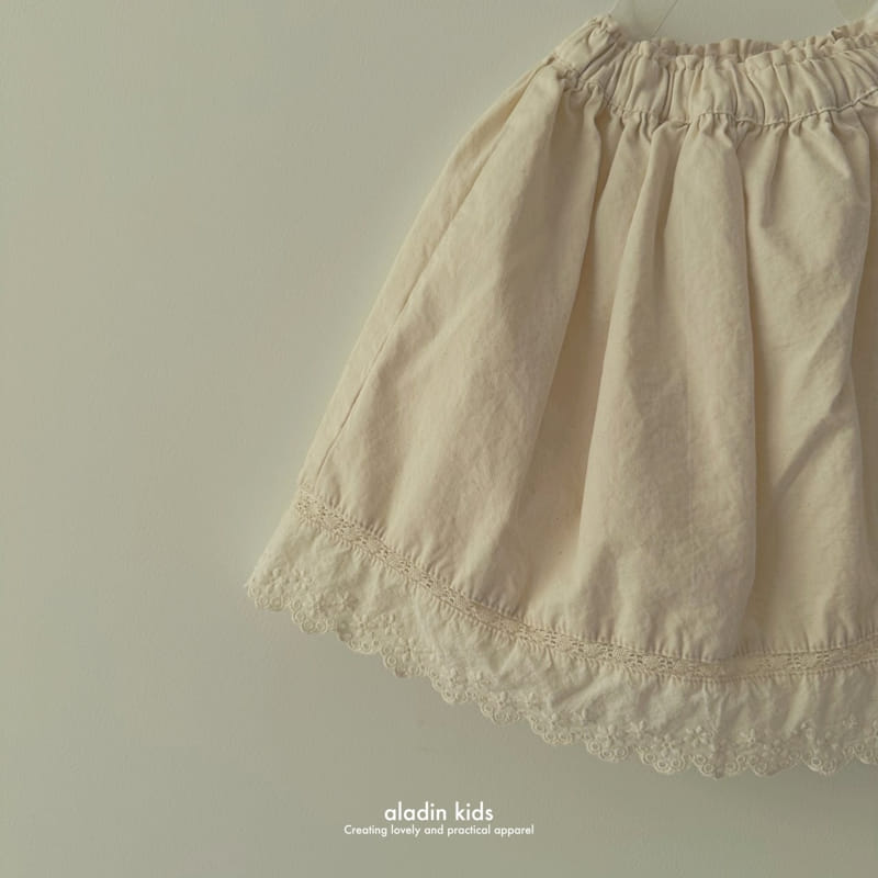 Aladin - Korean Children Fashion - #stylishchildhood - Spring  Lace Skirt - 4