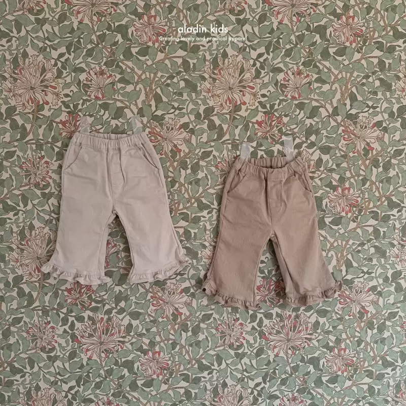 Aladin - Korean Children Fashion - #childofig - Spring Shirring Boots Cut Pants
