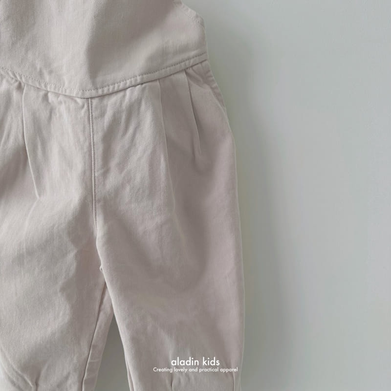 Aladin - Korean Children Fashion - #designkidswear - V Wrinkle Overalls - 5