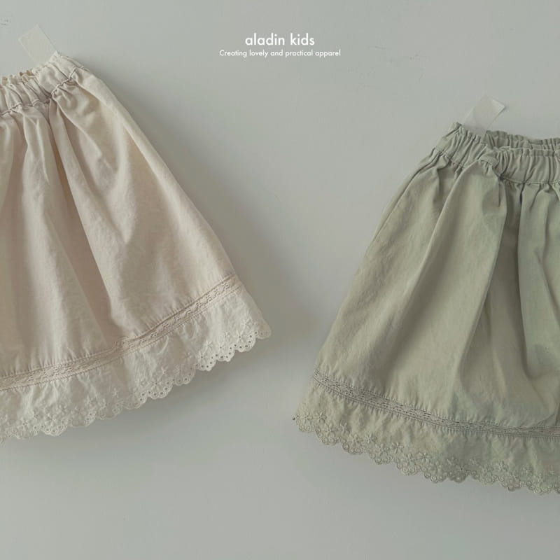 Aladin - Korean Children Fashion - #discoveringself - Spring  Lace Skirt - 7