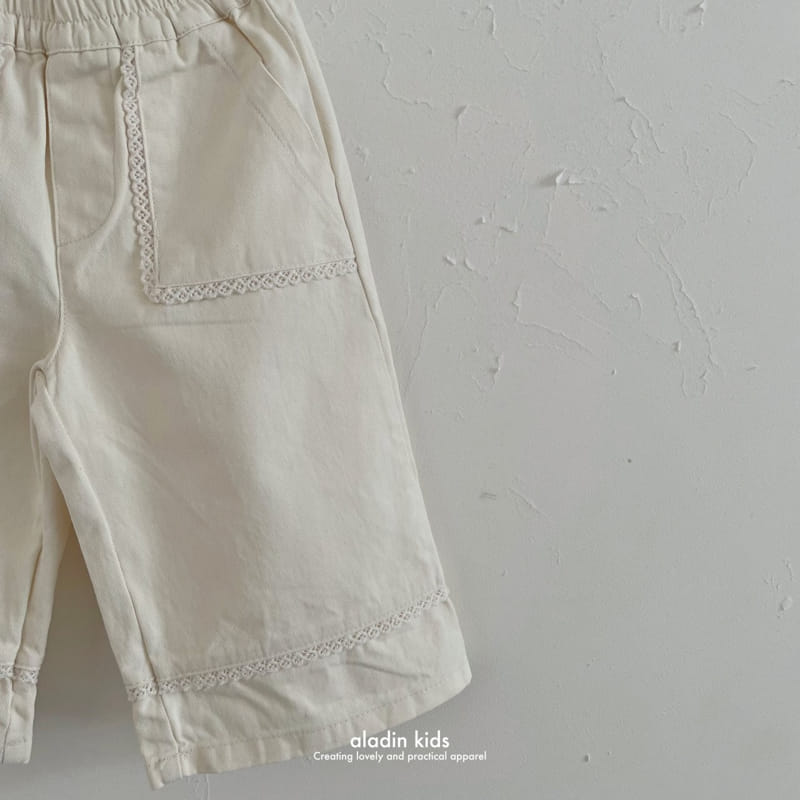 Aladin - Korean Children Fashion - #discoveringself - Smoothie Lace Pants - 5