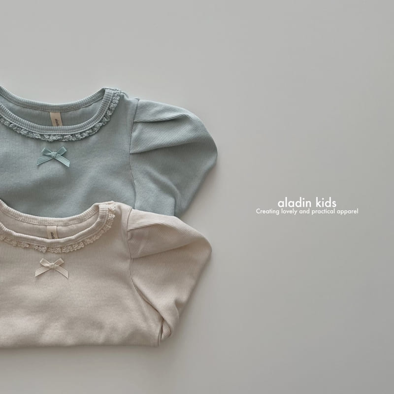 Aladin - Korean Children Fashion - #fashionkids - Petite Ribbon Tee - 6