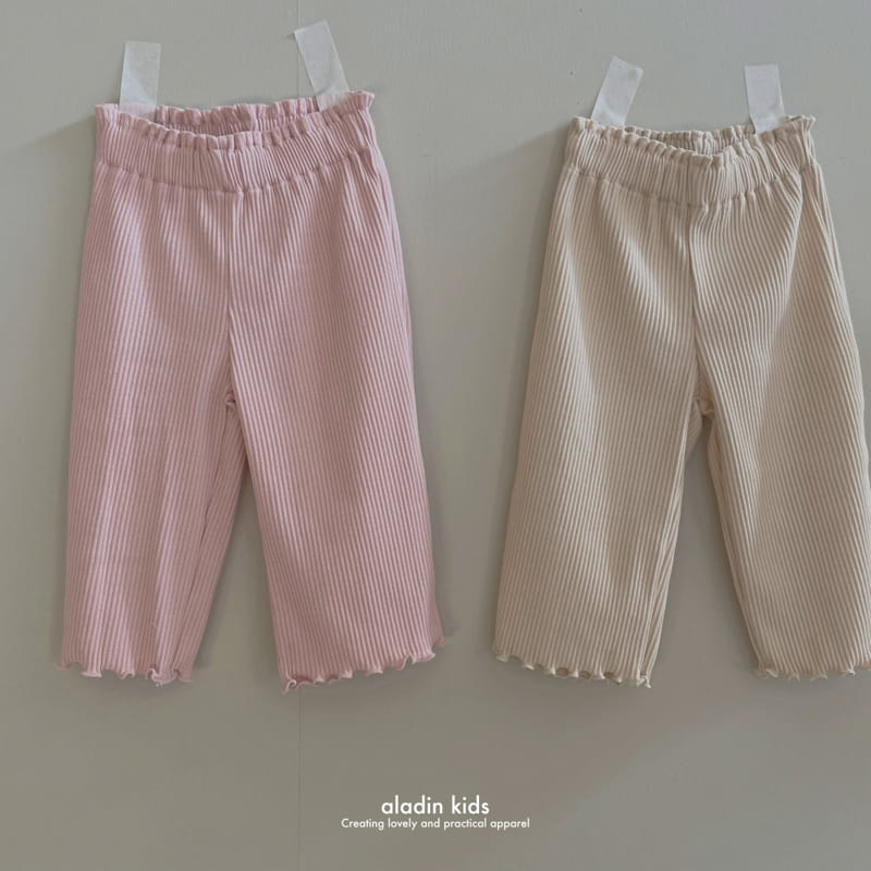 Aladin - Korean Children Fashion - #kidsshorts - Rib Pants - 11
