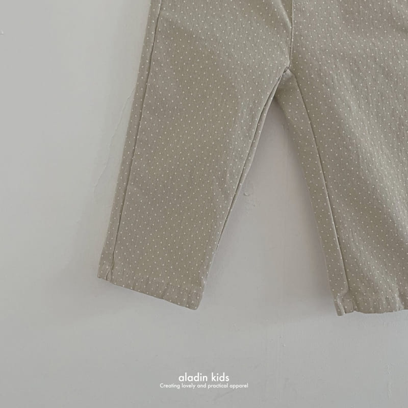 Aladin - Korean Children Fashion - #fashionkids - Mini Dot Slim Pants - 4