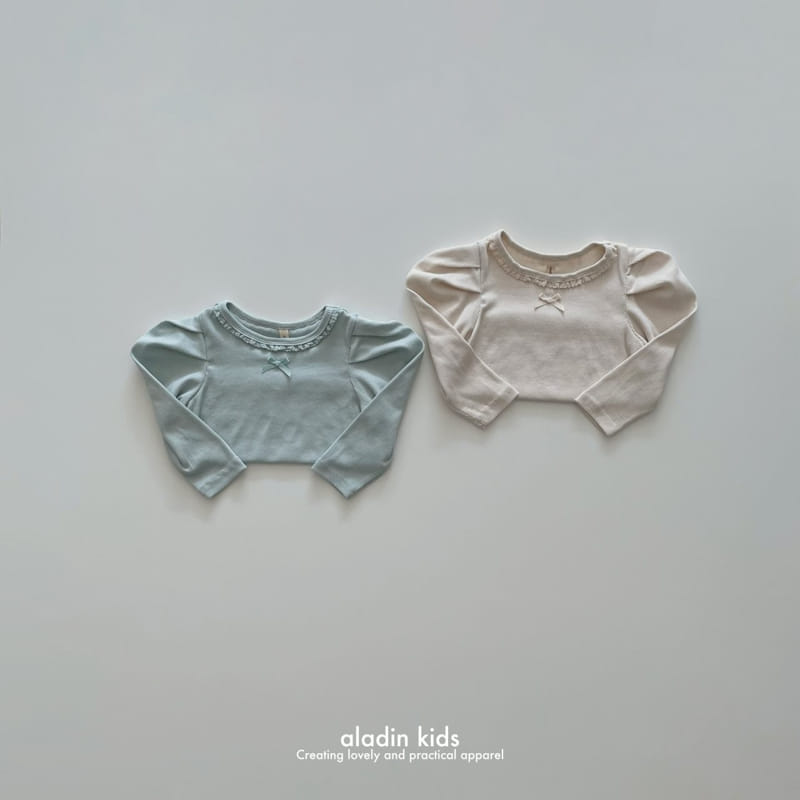 Aladin - Korean Children Fashion - #kidzfashiontrend - Petite Ribbon Tee - 9