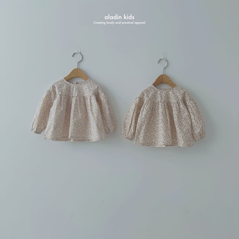 Aladin - Korean Children Fashion - #prettylittlegirls - Small Flower Blouse - 6