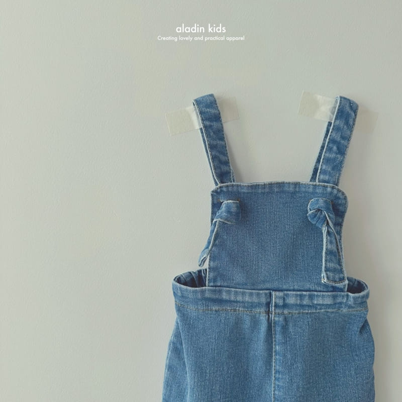 Aladin - Korean Children Fashion - #prettylittlegirls - Boots Cut Overalls - 2