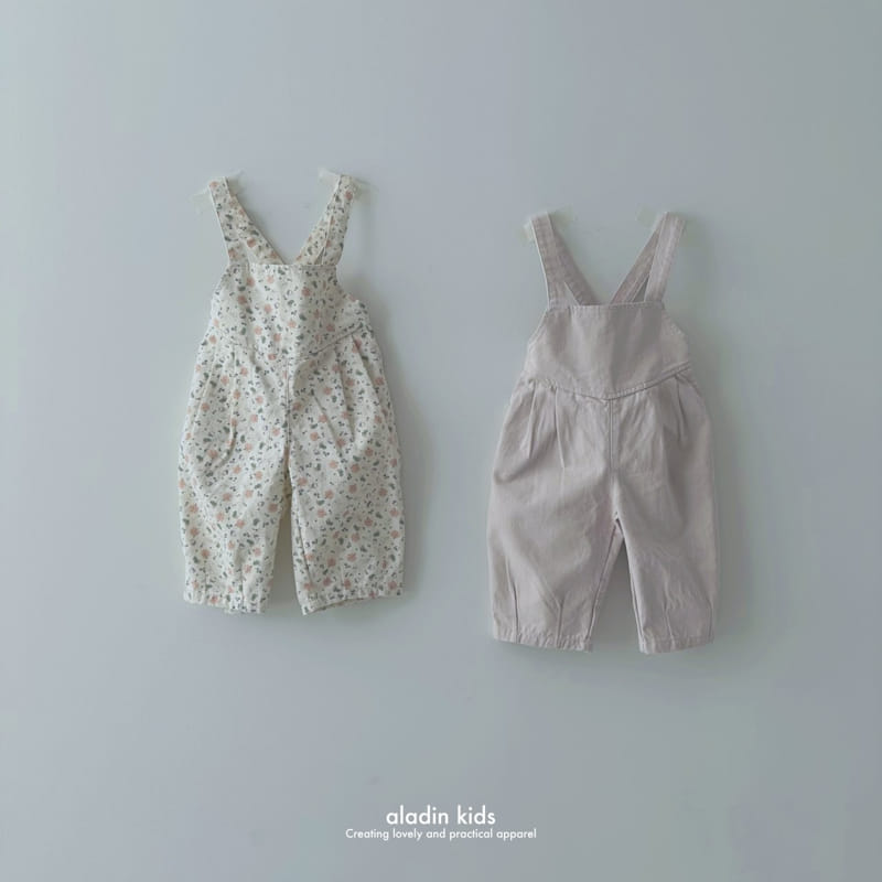 Aladin - Korean Children Fashion - #prettylittlegirls - V Wrinkle Overalls