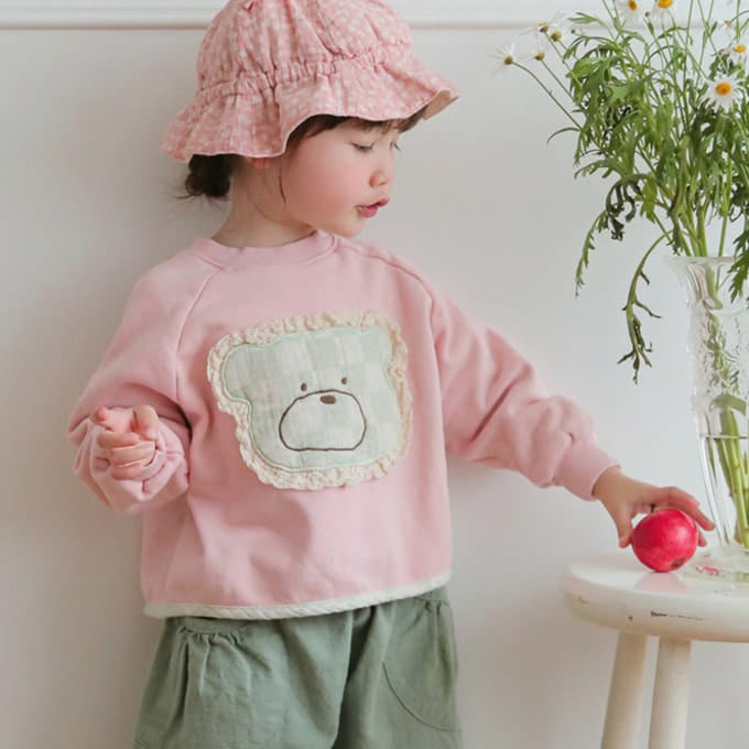 Amber - Korean Children Fashion - #childofig - Bear Sweat Shirt