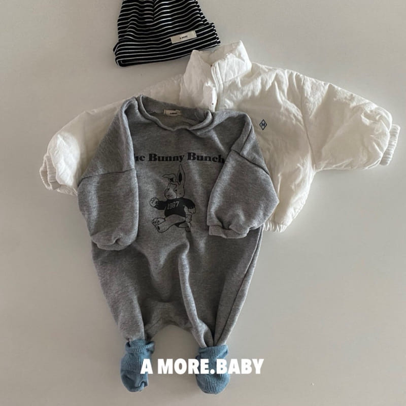 Amore - Korean Baby Fashion - #babyoutfit - Bunny Body Suit - 3