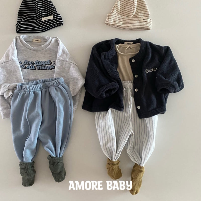 Amore - Korean Baby Fashion - #onlinebabyshop - Butter Ring Cardigan - 5