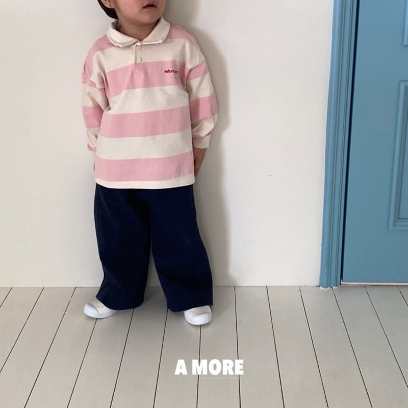 Amore - Korean Children Fashion - #Kfashion4kids - Weekeng Collar Tee - 11