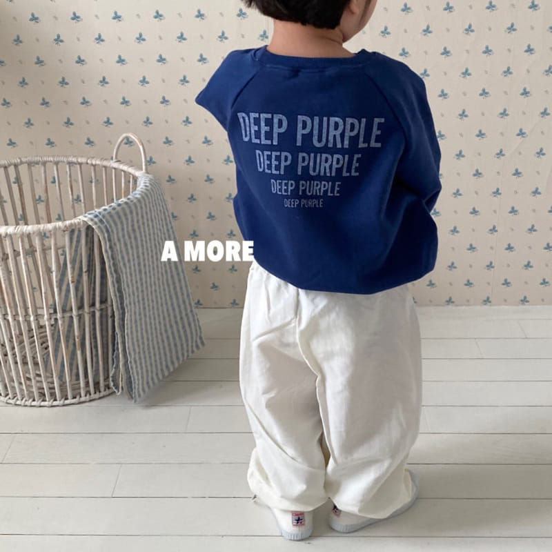 Amore - Korean Children Fashion - #discoveringself - Purple Sweatshirt - 11