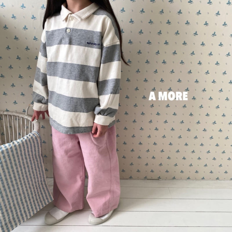 Amore - Korean Children Fashion - #fashionkids - Weekeng Collar Tee - 7