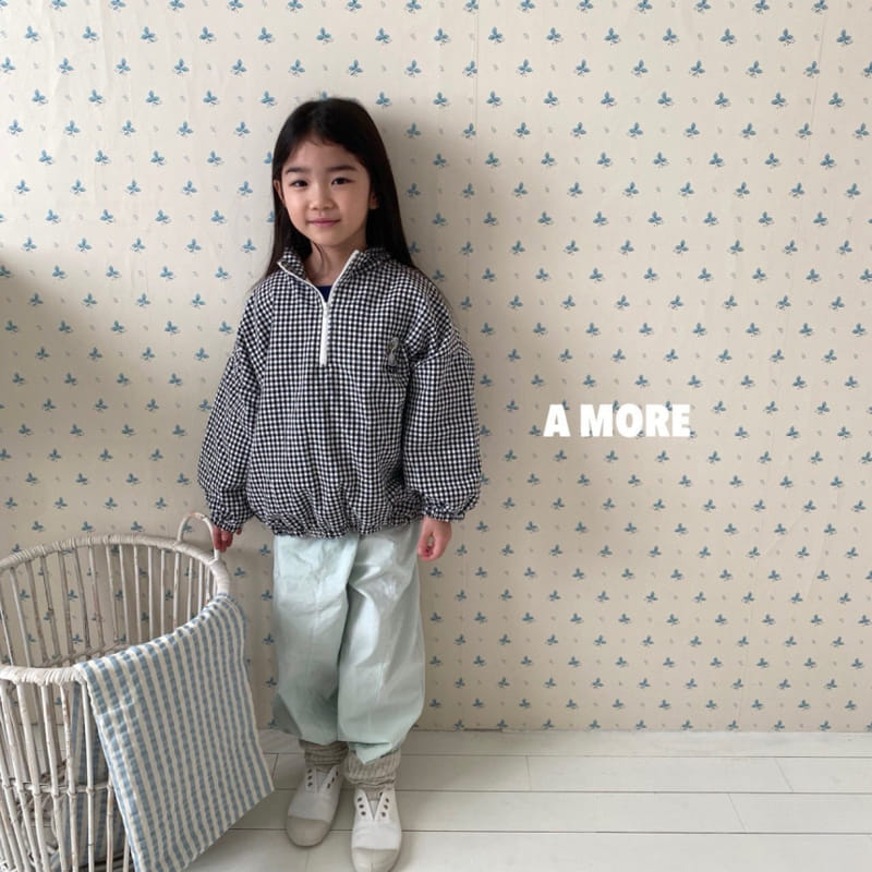 Amore - Korean Children Fashion - #fashionkids - Duck Check Anorak - 7