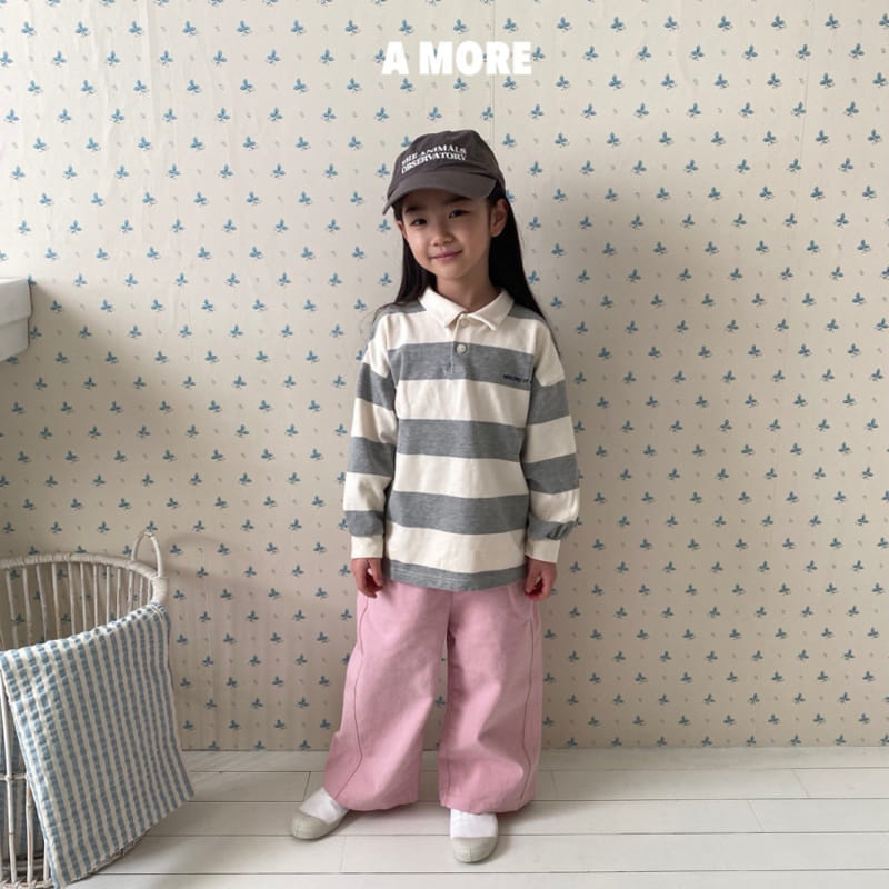 Amore - Korean Children Fashion - #kidsshorts - Weekeng Collar Tee - 8