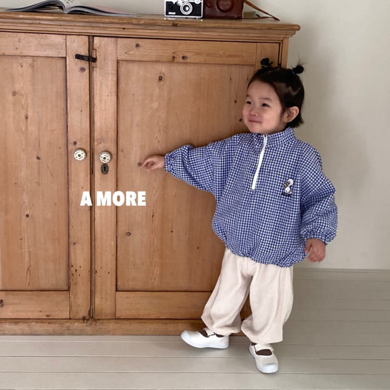 Amore - Korean Children Fashion - #kidzfashiontrend - Duck Check Anorak - 10
