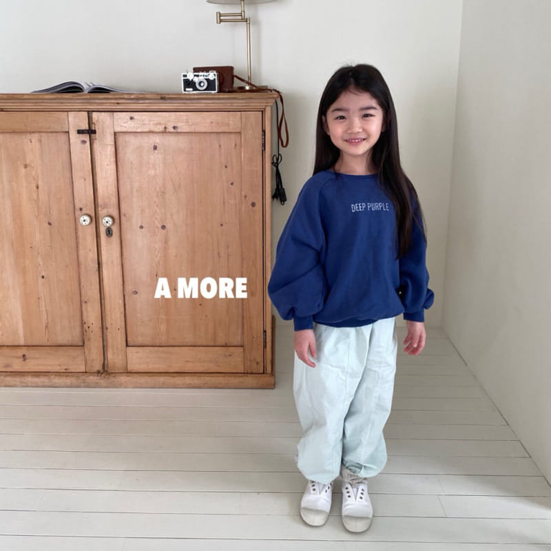 Amore - Korean Children Fashion - #todddlerfashion - Purple Sweatshirt - 5
