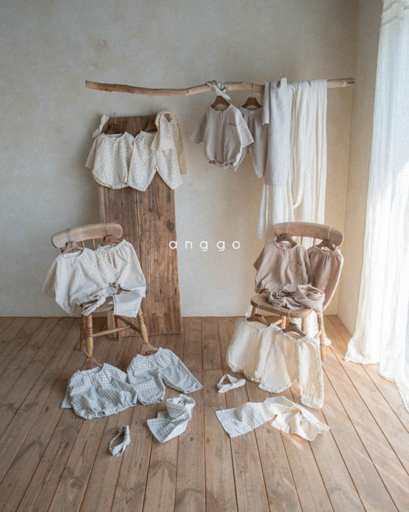 Anggo - Korean Baby Fashion - #babyboutiqueclothing - Pie Romper - 4