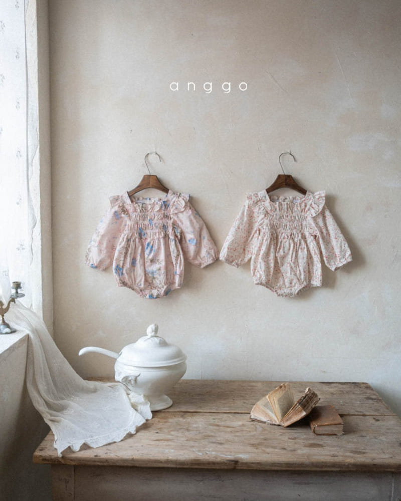 Anggo - Korean Baby Fashion - #babyfever - Watercolor Romper