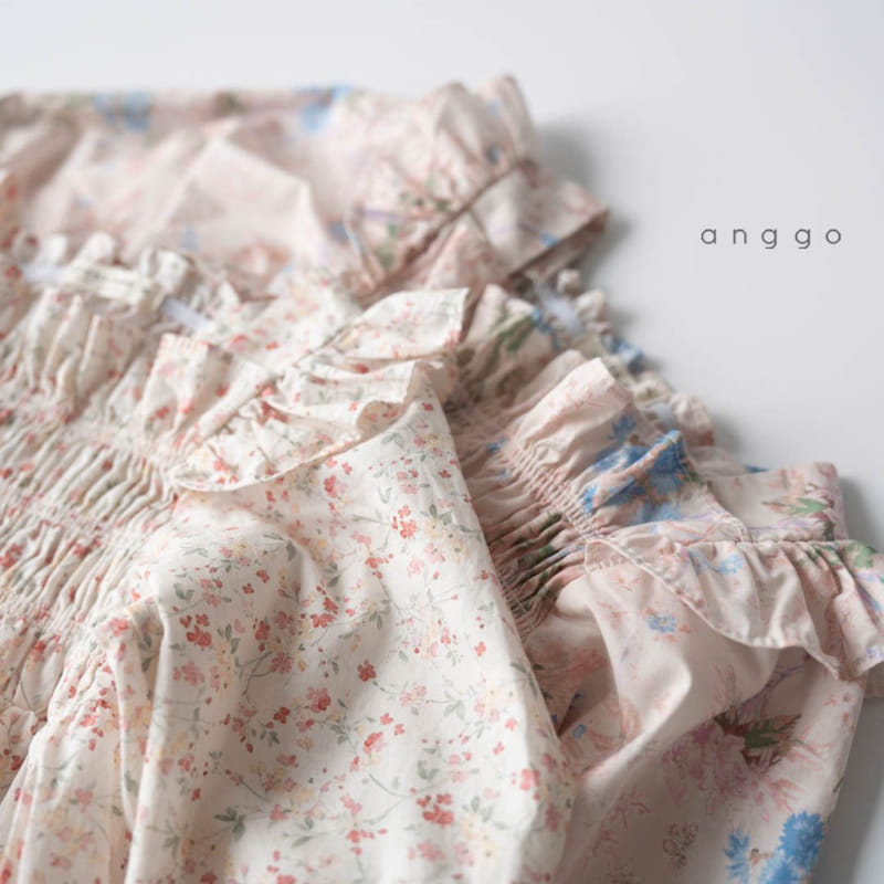 Anggo - Korean Baby Fashion - #babyoutfit - Watercolor Romper - 7