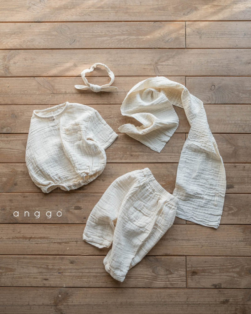 Anggo - Korean Baby Fashion - #babyoutfit - Pie Scarf - 4