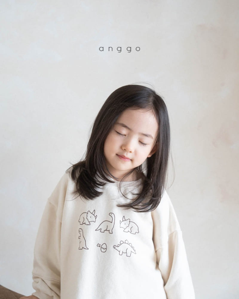 Anggo - Korean Children Fashion - #Kfashion4kids - Dino Sweatshirt - 2