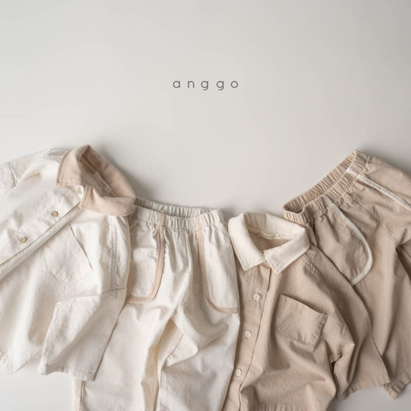 Anggo - Korean Children Fashion - #childofig - Vanilla Top Bottom Set - 10
