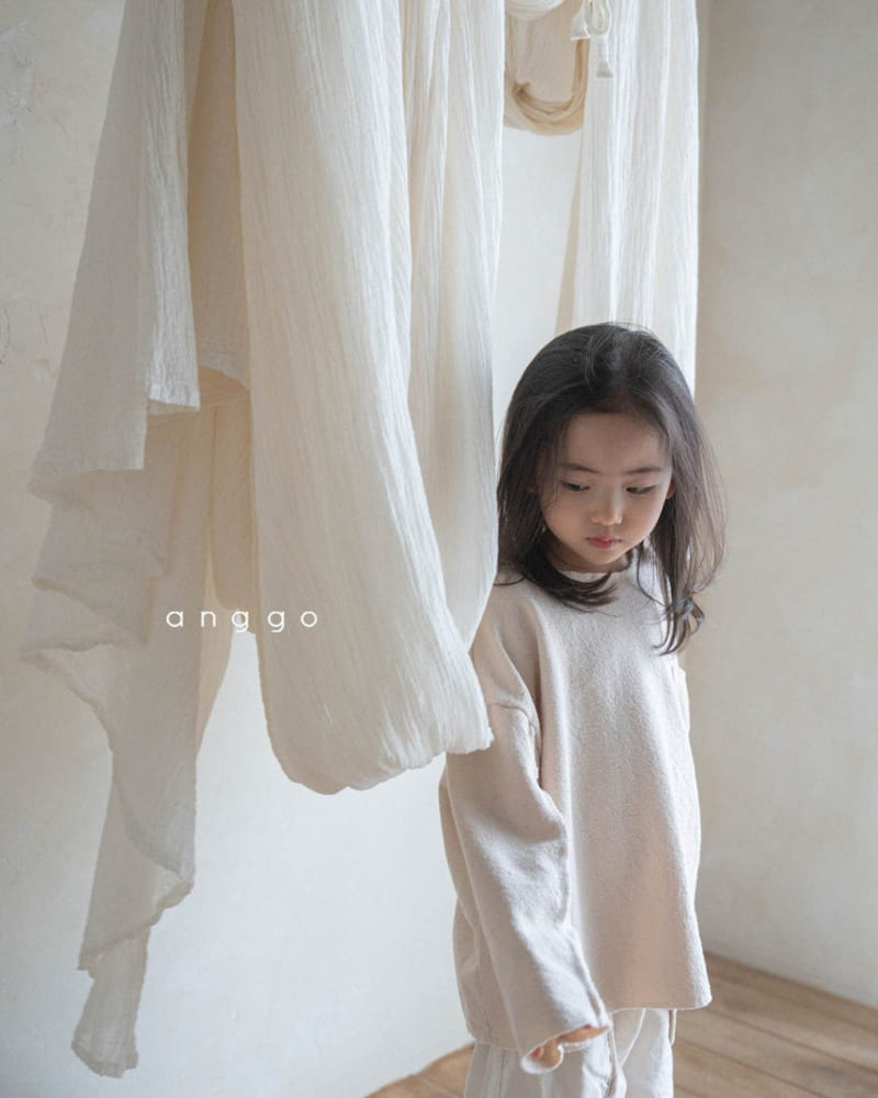 Anggo - Korean Children Fashion - #childofig - Custard Tee - 11